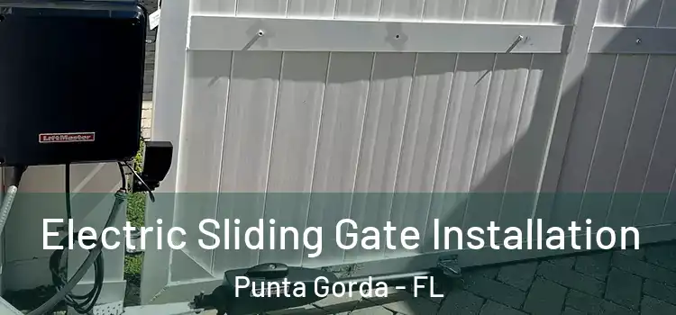 Electric Sliding Gate Installation Punta Gorda - FL